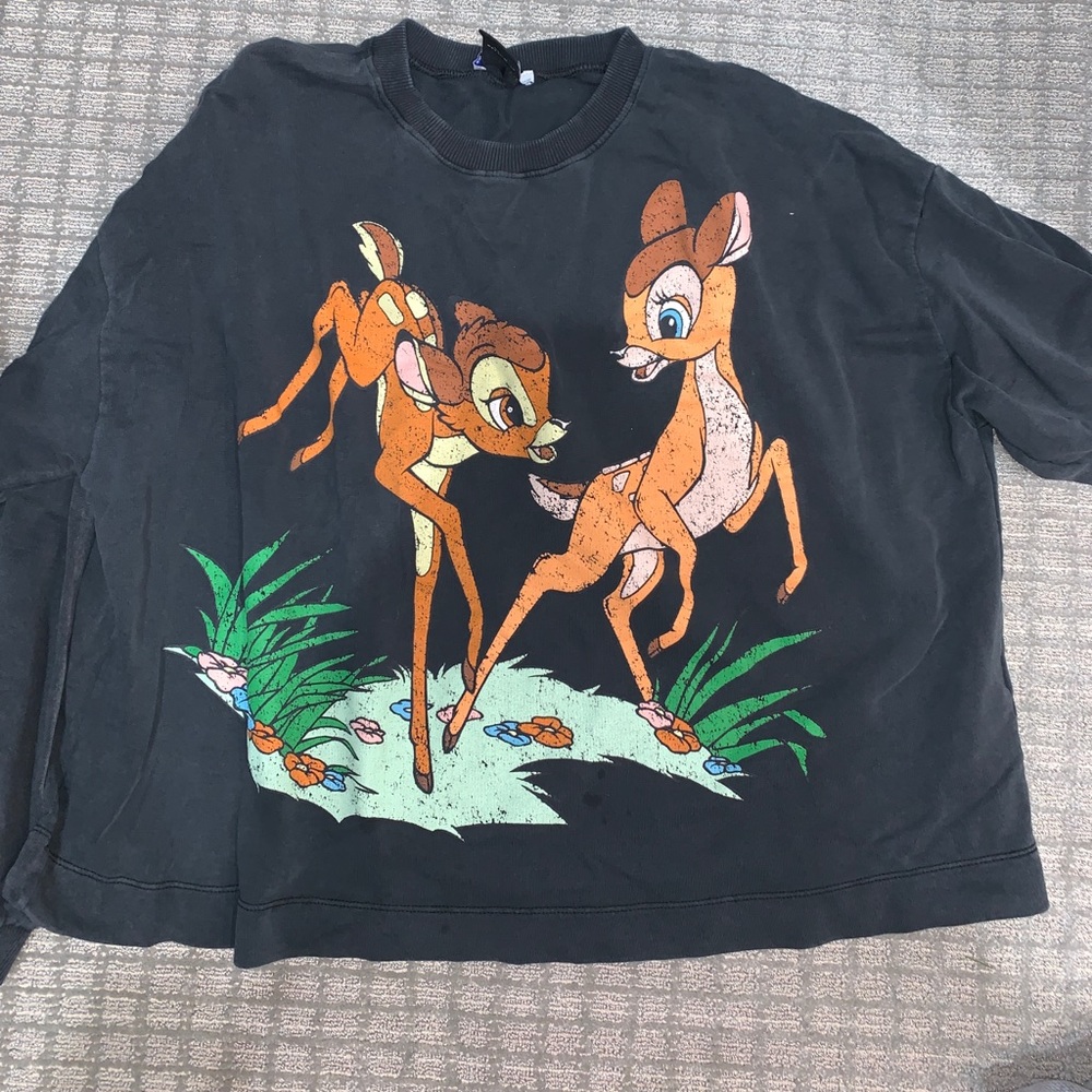 Zara Bambi sweatshirt DISNEY